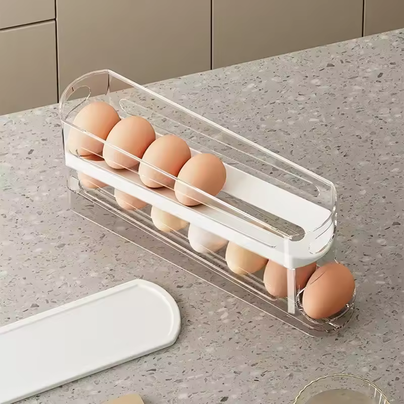 Double Layer Rolling Egg Dispenser