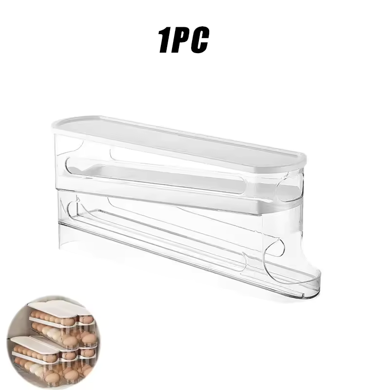 Double Layer Rolling Egg Dispenser